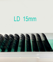 Cargar imagen en el visor de la galería, LC, LD curl Lashes 【Best Quality Ever】Cashmere Extra Matte Dark Black Lashes 0.03mm