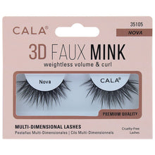 Cargar imagen en el visor de la galería, Cala 3D Faux Mink Lashes