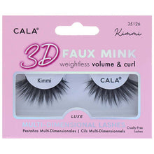 Cargar imagen en el visor de la galería, Cala 3D Faux Mink Lashes