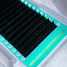 Cargar imagen en el visor de la galería, Cashmere PRO Extra Matte Deep Black Lashes 0.05mm【16-lines No-logo】【Best Quality Ever】