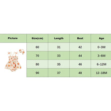Load image into Gallery viewer, Baby Girls 2Pcs Summer Romper Dress Sleeveless Peach Print Cami Tank Playsuit with Headband Set