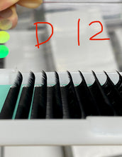 Cargar imagen en el visor de la galería, Cashmere PRO Extra Matte Deep Black Lashes 0.05mm【16-lines No-logo】【Best Quality Ever】