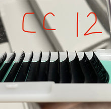 Cargar imagen en el visor de la galería, Cashmere PRO Extra Matte Deep Black Lashes 0.05mm【16-lines No-logo】【Best Quality Ever】