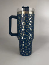 Cargar imagen en el visor de la galería, 40oz Cheetah Leopard Laser Etched Stainless Tumbler