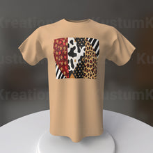 Load image into Gallery viewer, Mixed Patterns Tee
