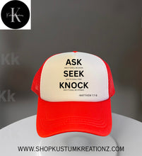 Load image into Gallery viewer, Ask, Seek, Knock
