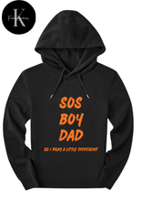 Cargar imagen en el visor de la galería, SOS Boy Dad Hoodie
