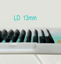 Cargar imagen en el visor de la galería, LC, LD  curl Lashes 【Best Quality Ever】Cashmere Extra Matte Dark Black Lashes 0.03mm
