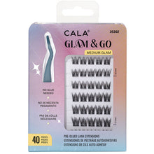 Cargar imagen en el visor de la galería, Cala Glam &amp; Go Pre-Glued Lash Clusters
