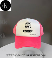 Load image into Gallery viewer, Ask, Seek, Knock
