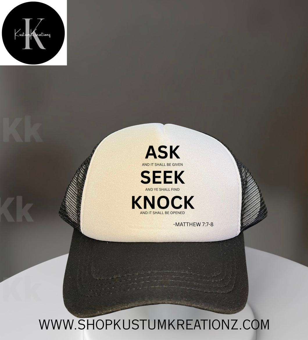 Ask, Seek, Knock