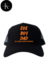 Cargar imagen en el visor de la galería, SOS Dad Trucker Hat
