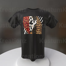 Load image into Gallery viewer, Mixed Patterns Tee
