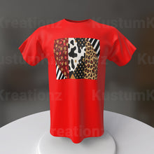 Load image into Gallery viewer, Mixed Patterns Tee
