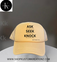Load image into Gallery viewer, Ask, Seek, Knock
