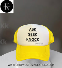 Load image into Gallery viewer, Ask, Seek, Knock
