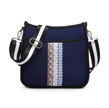 Cargar imagen en el visor de la galería, Jen &amp; Co Jolee Washable Neoprene Crossbody with Guitar Strap

