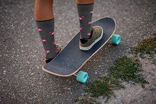 Cargar imagen en el visor de la galería, Flamingo (Grey) Socks - Comfy Cotton for Men &amp; Women
