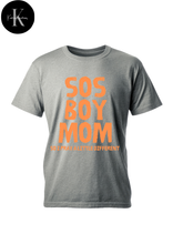 Cargar imagen en el visor de la galería, SOS Boy Mom Tee

