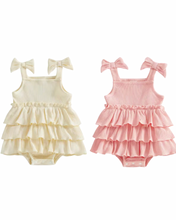 Load image into Gallery viewer, Tiered Ruffle Romper
