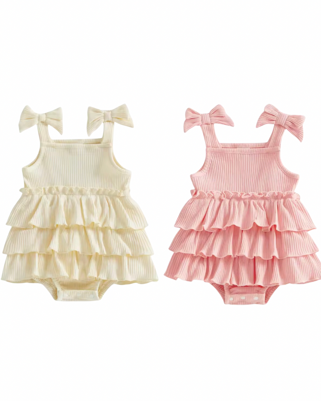 Tiered Ruffle Romper – KustumKreationz