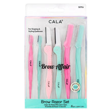 Cargar imagen en el visor de la galería, Cala Brow Affair 6 pc Razor Set
