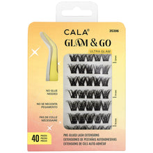 Cargar imagen en el visor de la galería, Cala Glam &amp; Go Pre-Glued Lash Clusters
