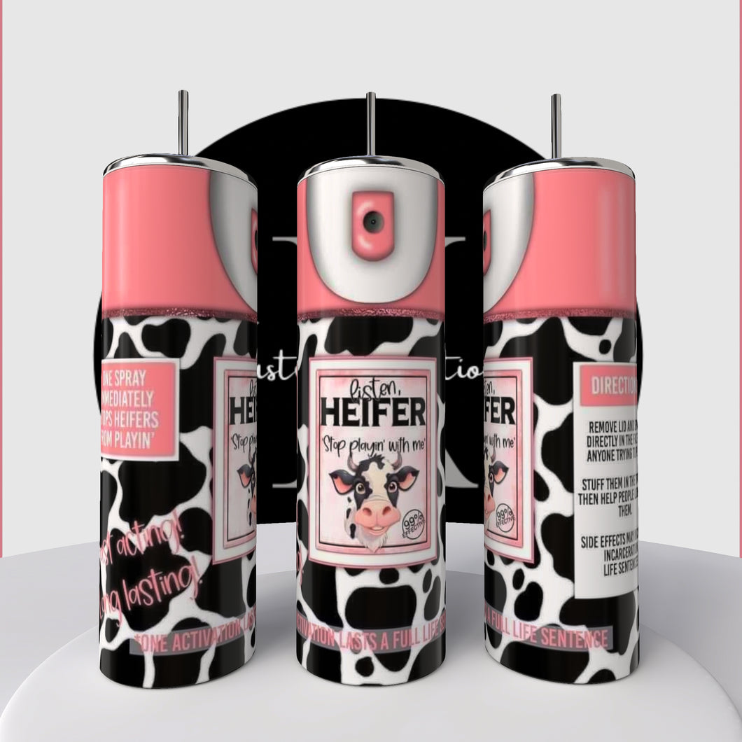 20 oz Heifer Please Tumbler