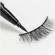 Cargar imagen en el visor de la galería, SYDONI LIQUID EYELINER &amp; LASH GLUE IN ONE | Precision Liner + Strong Hold Net. Wt. 0.7 ml
