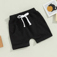 Load image into Gallery viewer, Toddler Baby Kids Boys 3Pcs Set Shorts Solid Colors

