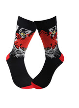Cargar imagen en el visor de la galería, Black Tiger Socks - Comfy Cotton for Men &amp; Women

