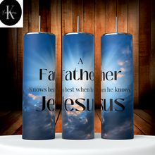 Cargar imagen en el visor de la galería, 20 oz Father Knows Best Tumbler
