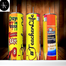 Load image into Gallery viewer, 20 oz Teacher Inspired Tumblers

