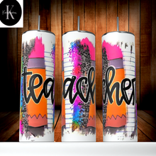 Load image into Gallery viewer, 20 oz Teacher Tumbler
