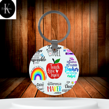 Cargar imagen en el visor de la galería, Teacher Keychain
