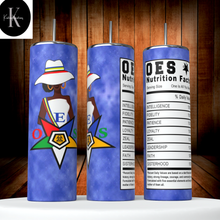 Load image into Gallery viewer, 20 oz Eastern Star Tumbler
