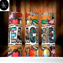 Load image into Gallery viewer, 20 oz Teacher Tumbler
