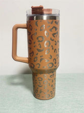 Cargar imagen en el visor de la galería, 40oz Cheetah Leopard Laser Etched Stainless Tumbler
