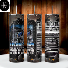 Load image into Gallery viewer, 20 oz Truckers Tumbler
