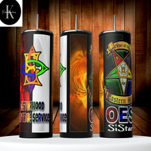 Load image into Gallery viewer, 20 oz Eastern Star Tumbler
