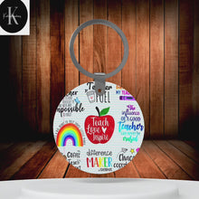 Cargar y reproducir el video en el visor de la galería, Teacher Keychain
