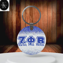Cargar y reproducir el video en el visor de la galería, Zeta Phi Inspired Keychain

