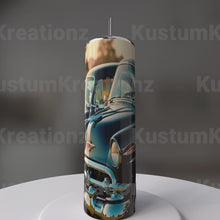 Load and play video in Gallery viewer, 20 oz Antique Cars Tumbler
