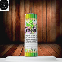 Load and play video in Gallery viewer, 20 oz Teacher Inspired Tumblers
