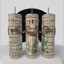 Load and play video in Gallery viewer, 20 oz Old Rugged Cross Tumbler
