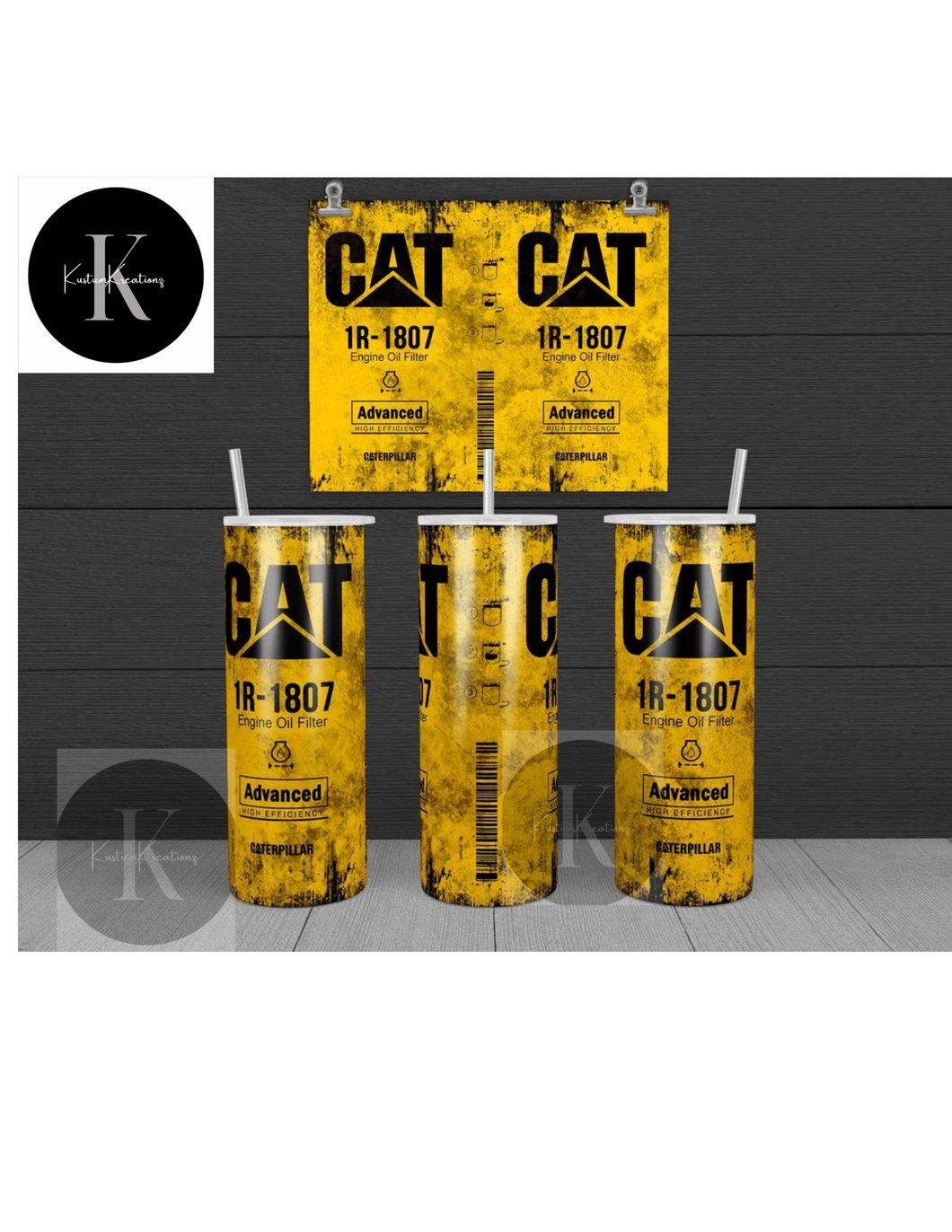 20 oz Cat Tumbler