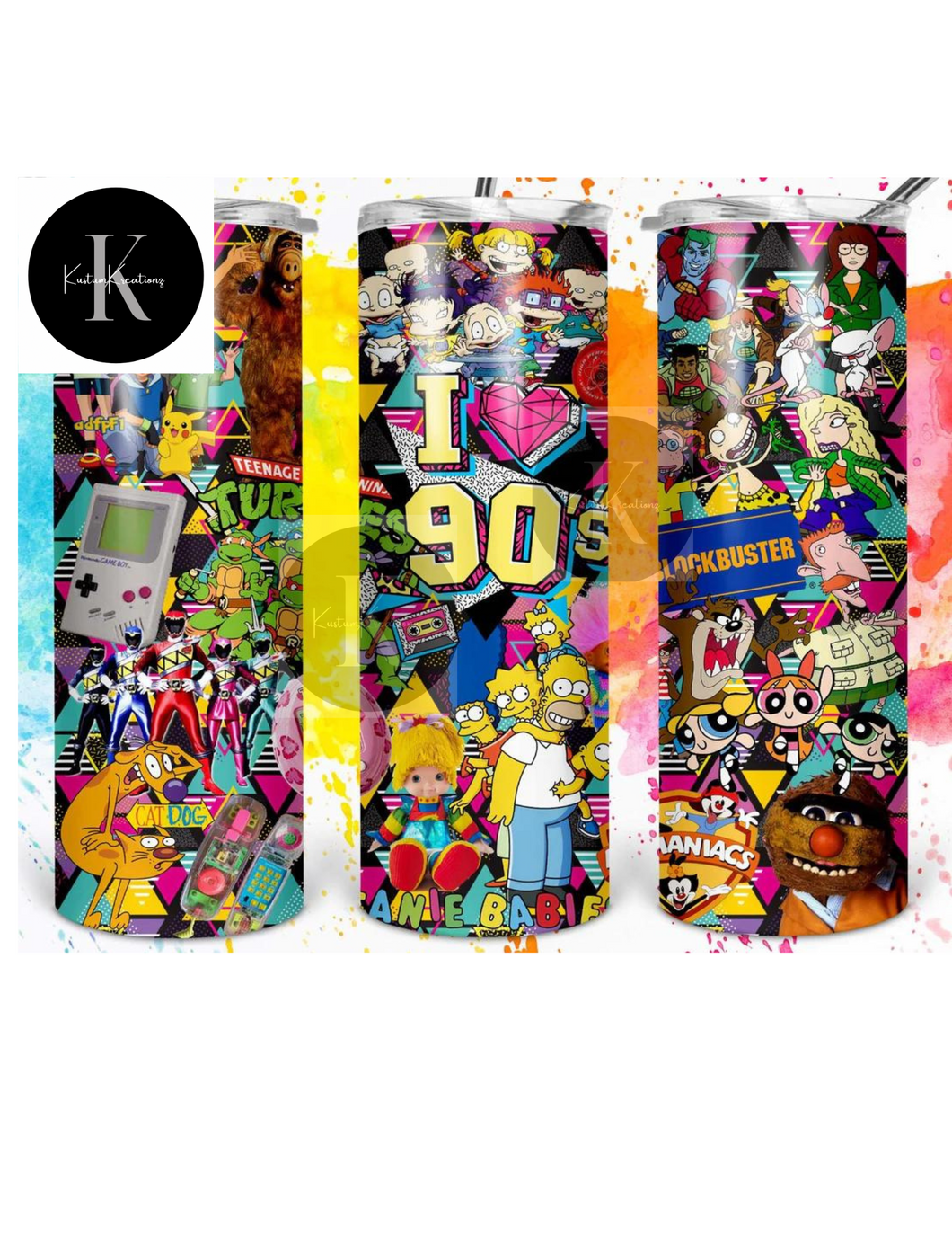 20 oz 90’s Inspired Tumbler