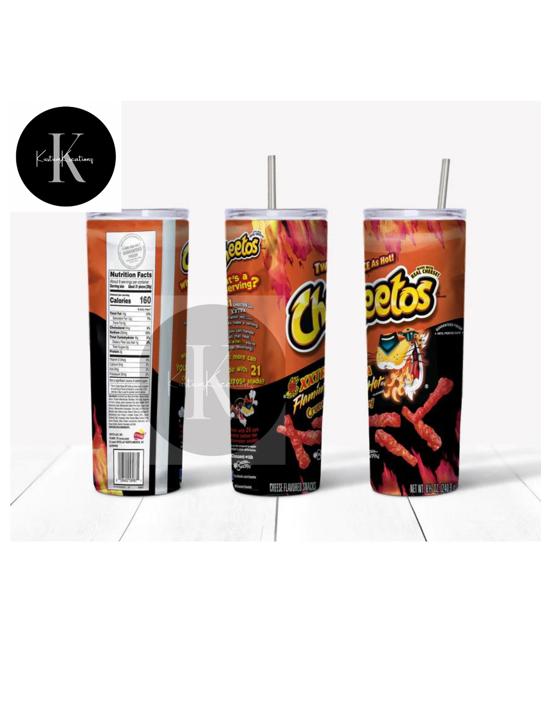 20 oz Cheetos Tumbler