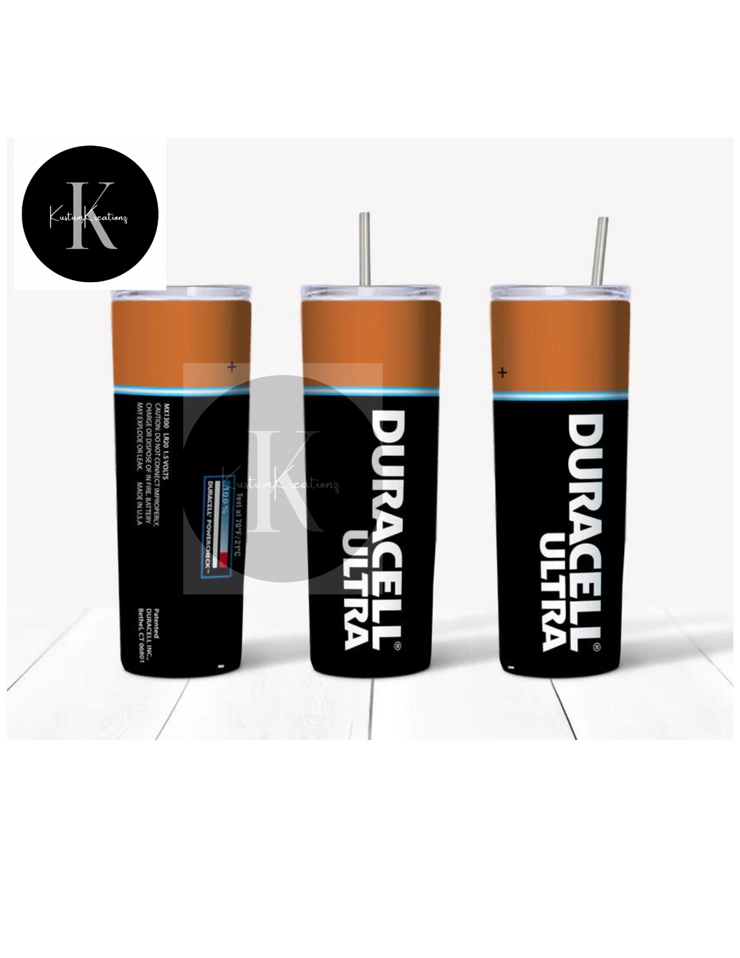 20 oz Duracell Tumbler