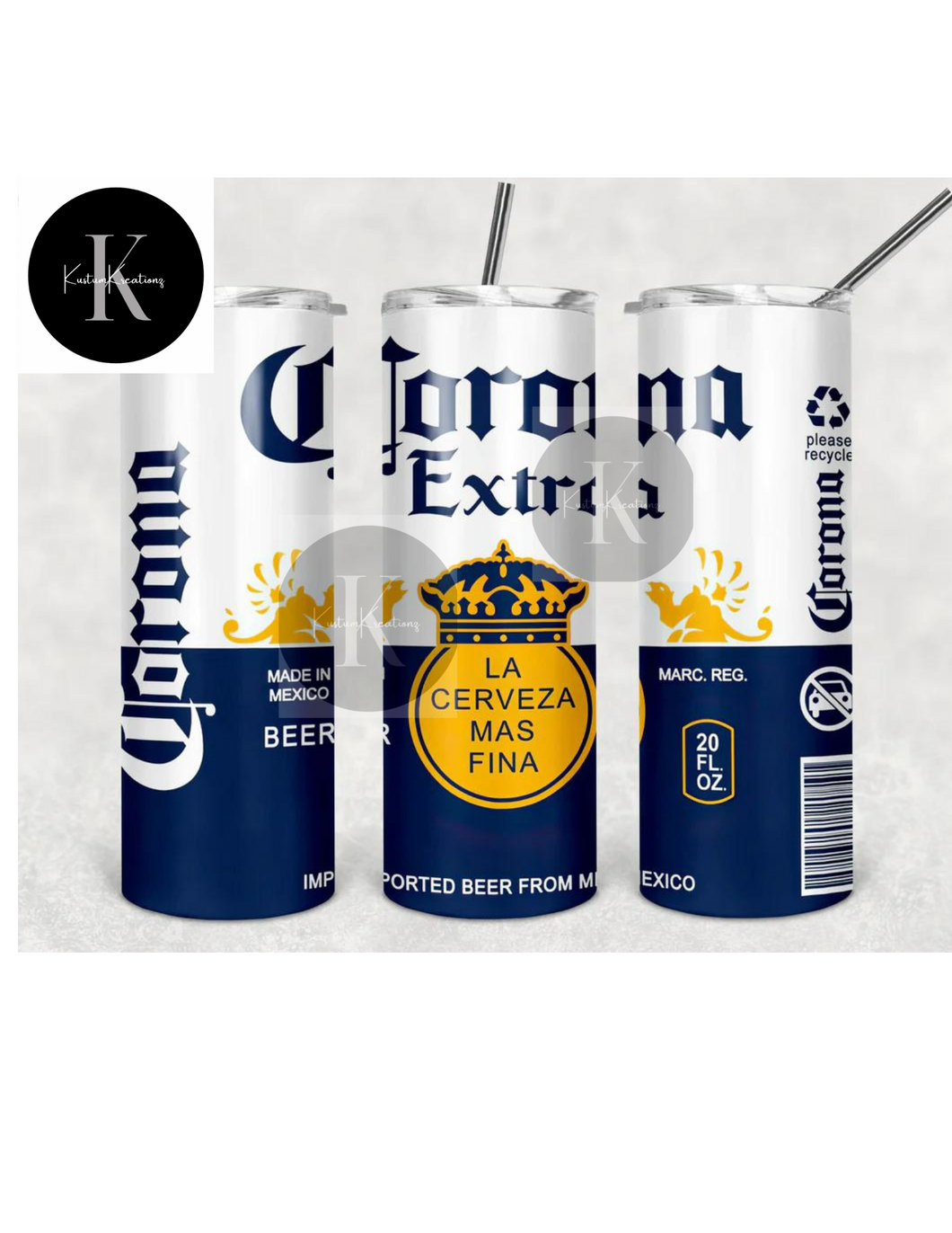 20 oz Corona Tumbler